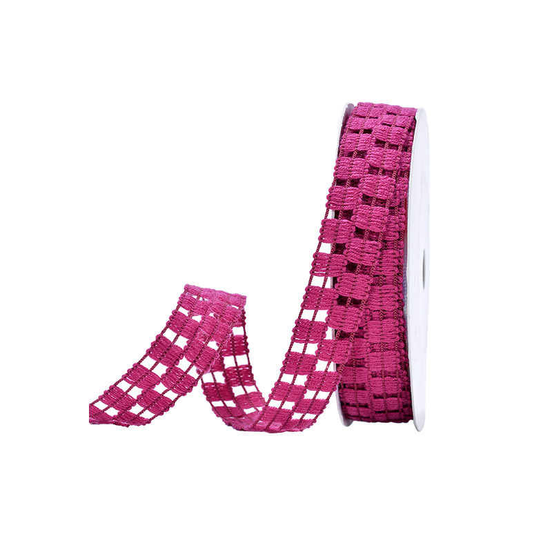 Yao Ming cinta flor embalaje regalo caja de regalo correa hecha a mano DIY accesorios de la joyería material hueco gancho cinta