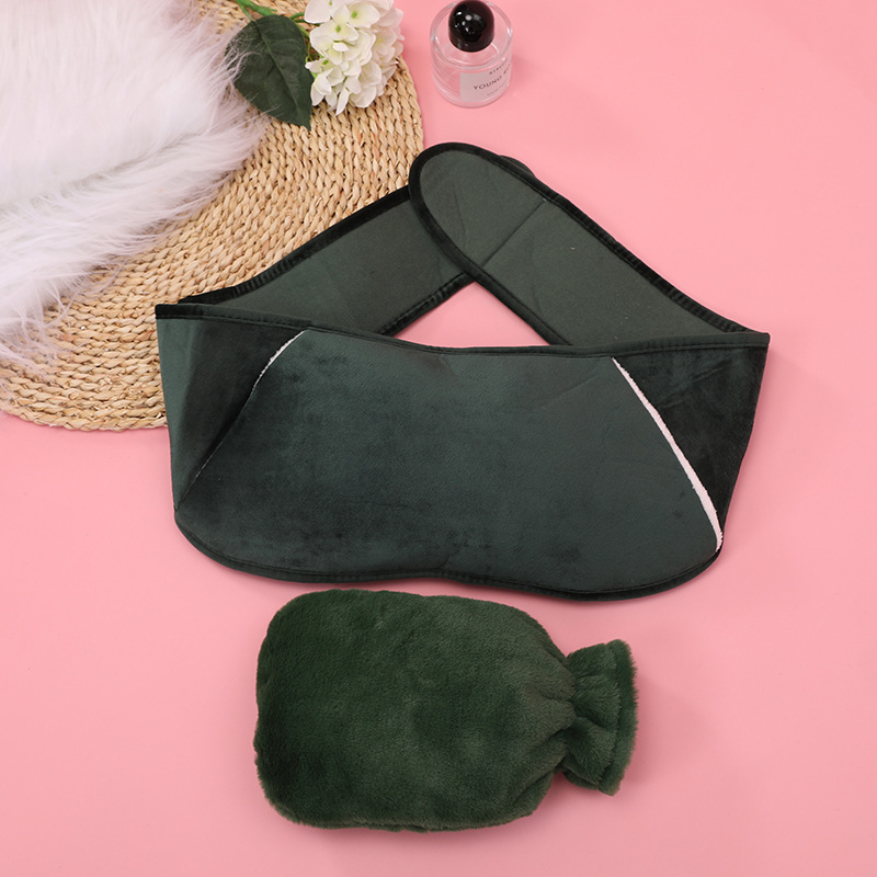 Waist support three-piece set, water-filled hot water bottle, waist warmer