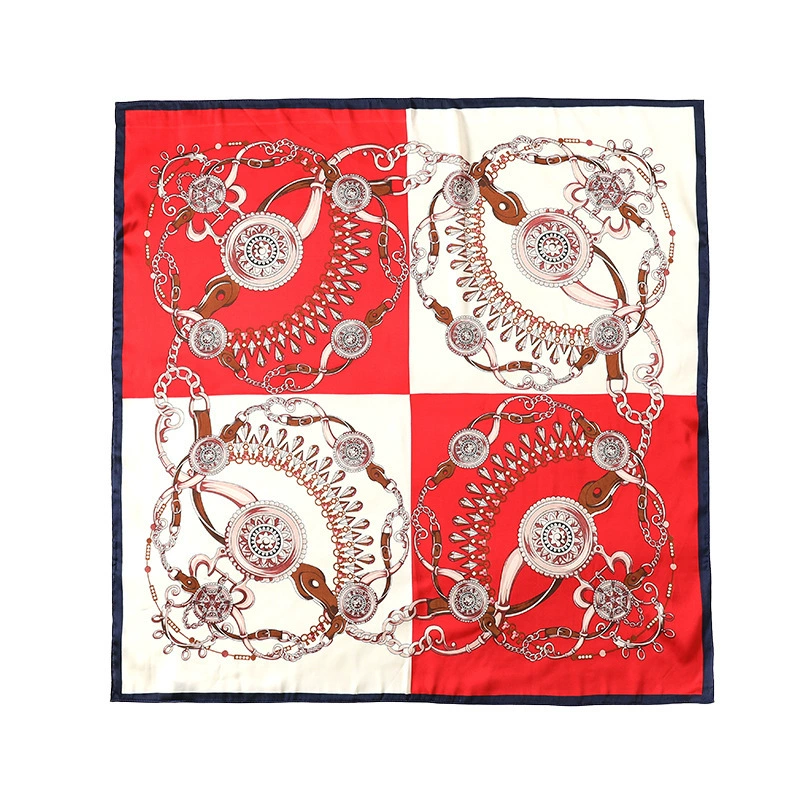 Trend handkerchief, diamond scarf, silk neckerchief, 2023, trend of season, wholesale