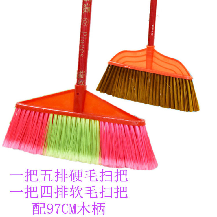 ほうき単品 家庭用ヘア掃除 送料無料 ちりとりセット ほうきヘッド 学校 屋外衛生工場 ほうき|undefined