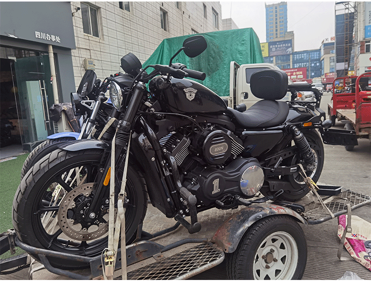 Xiangshuai tough guy 800N motorcycle modified shelf backrest bumper folding backrest quick release side bag non-destructive installation