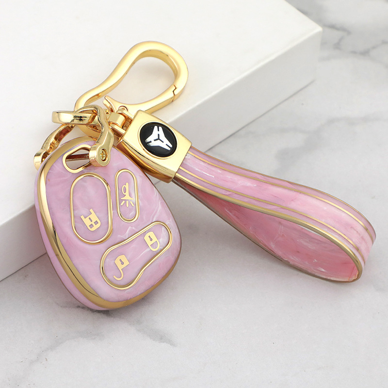 복숭아꽃가루 + 열쇠고리