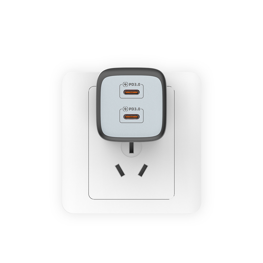 Cargador con certificación PD45WETL personalizado, cabezal de carga rápida de nitruro de galio GAN, adaptación de la fuente de alimentación de la tableta del teléfono móvil