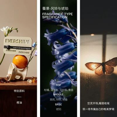 Car Perfume Aromatherapy Solid Balm New Dual-Compartment - returnwind-chimes-and-amber