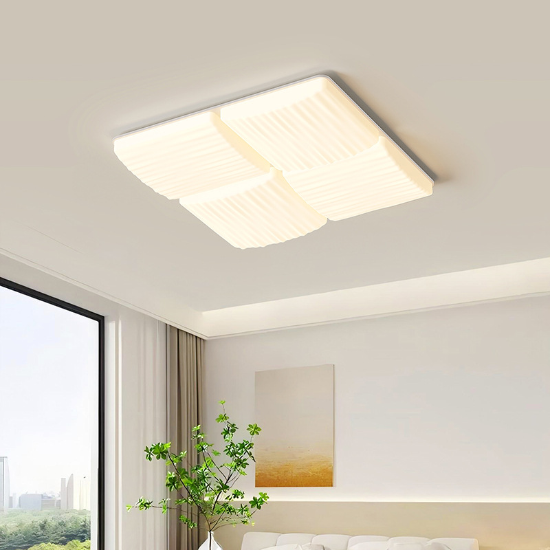 Gran vista jardín sala de estar lámpara de techo moderna atmósfera minimalista sala de estar lámpara principal lámpara de comedor lámpara de dormitorio minimalista creativa 448L