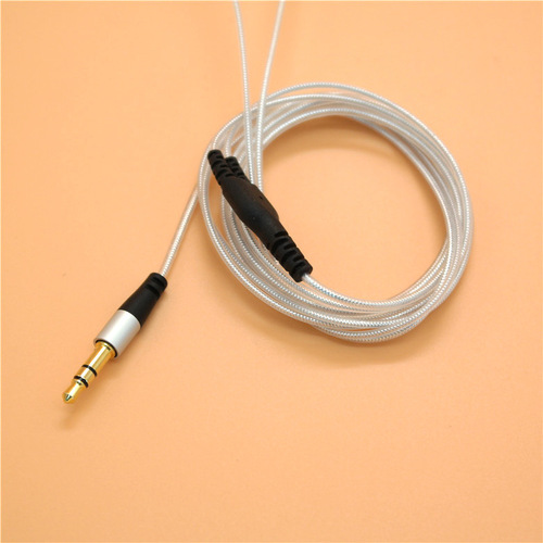 New Fashion MP3 Headphone Cable TPE Aluminum Foil Metal Semi-Finished Cable DIY Audiophile Cable