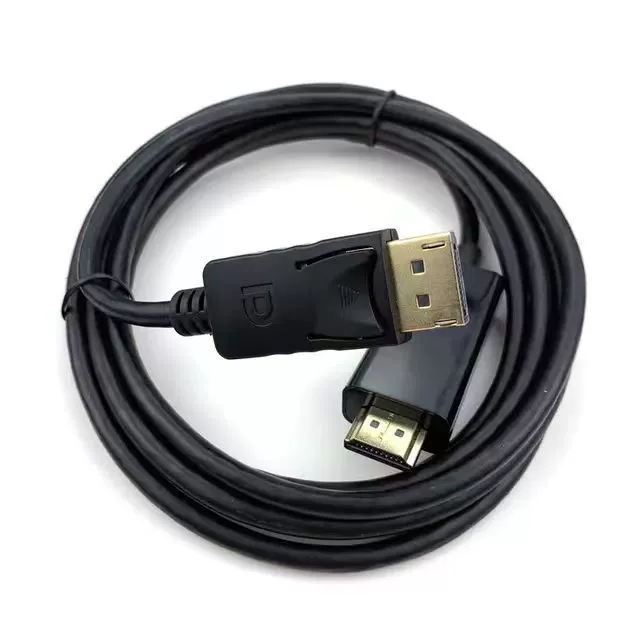 Переходник кабель DP к HDMI для компьютера, подключение к ТВ-проектору, адаптер 4K HD, кабель DP к HDMI, кабель DP-HDMI