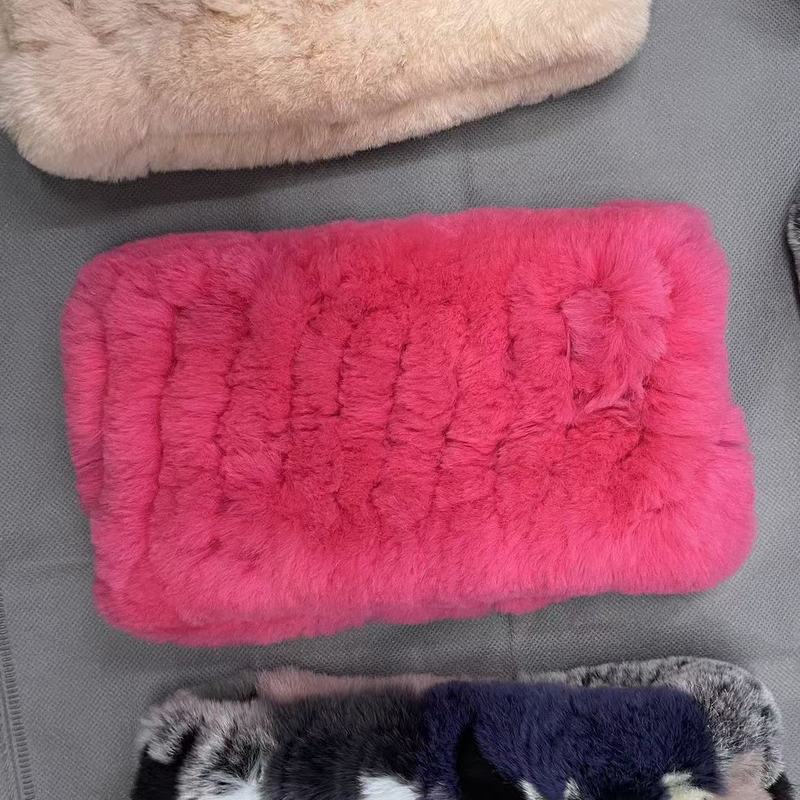 韩版獭兔毛脖套女冬季弹力网围脖发带百搭草毛绒头套儿童围巾|undefined