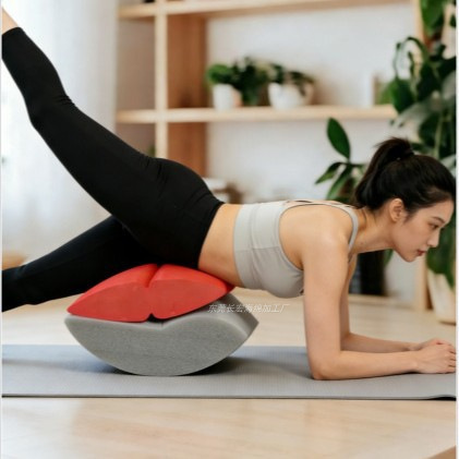 Amazon Eva Cloud Swing Heel Pad Yoga Black Swing Trainer Lip-Shaped Training Swing Pad