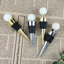 高档欧式珠子球形红酒瓶塞金色两款保鲜塞居家小用品创意香槟塞