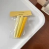 3 yellow tabs