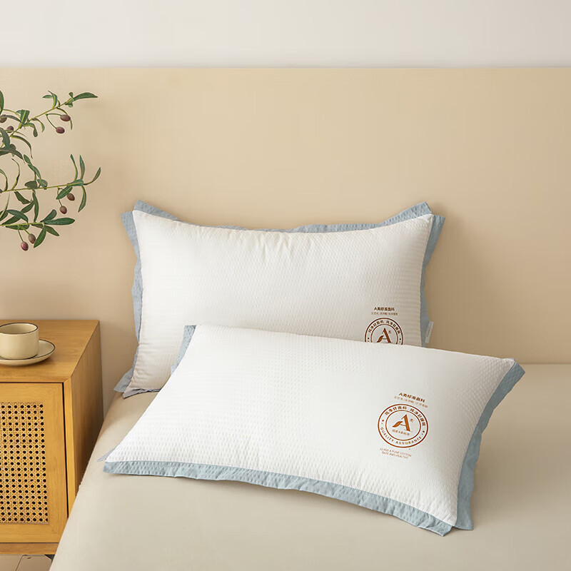 Almohada de fibra de hotel Almohada cervical Almohada para dormir profunda Almohada para el cuello para dormir para adultos