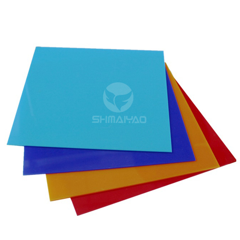 厂家直供彩色荧光色质优广告灯箱隔板PMMA亚克力板