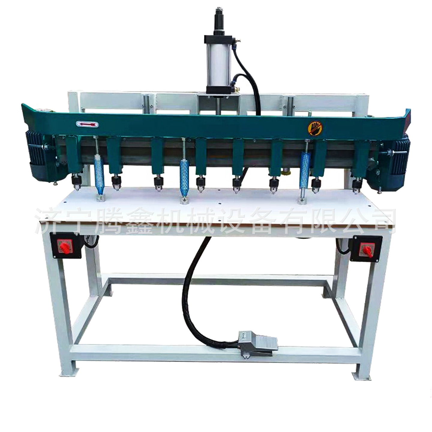 木工机械 气动立式多轴钻床 木材群钻 立式钻床多头垂直打眼机