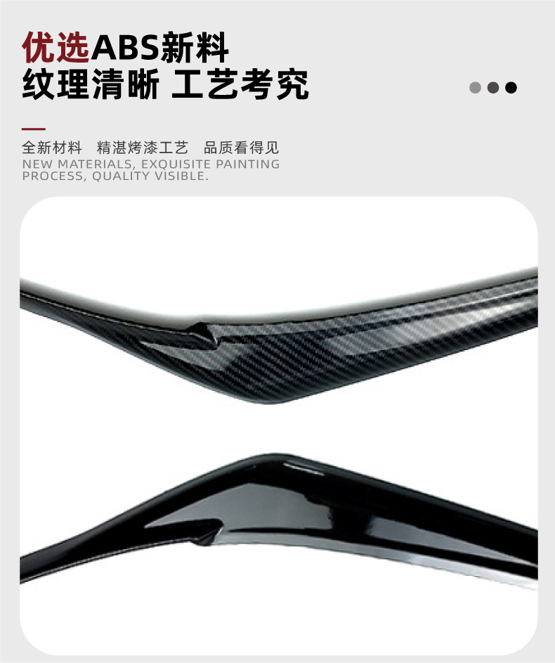 For Toyota Camry 2018+ Headlight Eyebrow Car Body Stickers Exterior Accessories