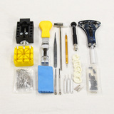 Набор инструментов для ремонта для ремонта и разборка с наборами часами с набором для снятия часов.