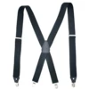 Black (tail clip with leather buckle)
