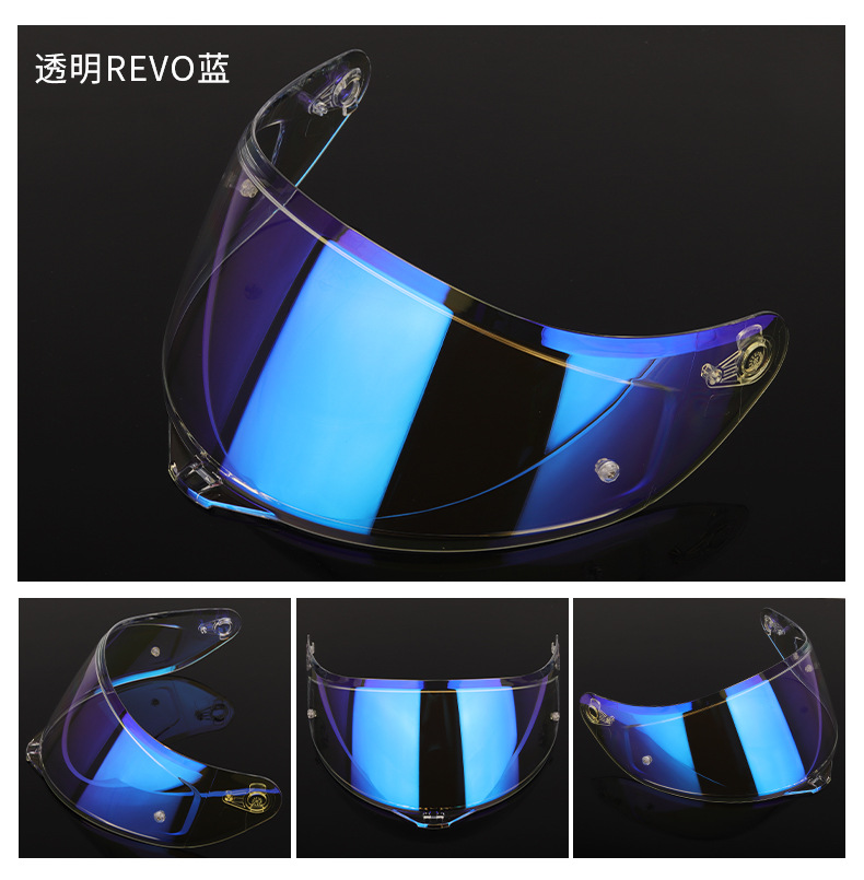 K5 Plus Motorcycle Helmet Visor Is Suitable for K1/K5/K3Sv with Snap-On Sunshade Soman Helmet Visor