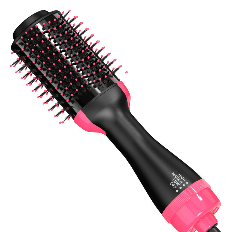 Peine multifuncional transfronterizo para rizar, peine de aire caliente, peine secador, peine para peinar, alisar y dar forma al cabello, peine eléctrico con calor