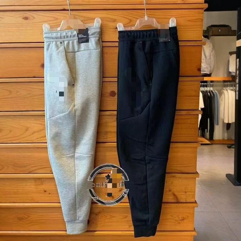 Spring and Autumn Popular Men's Sweatpants Overseas, Cross-Border Printed Knit Tapered Jogger Casual Sports Pants