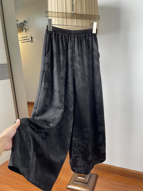 Thin trousers, autumn, elastic waist