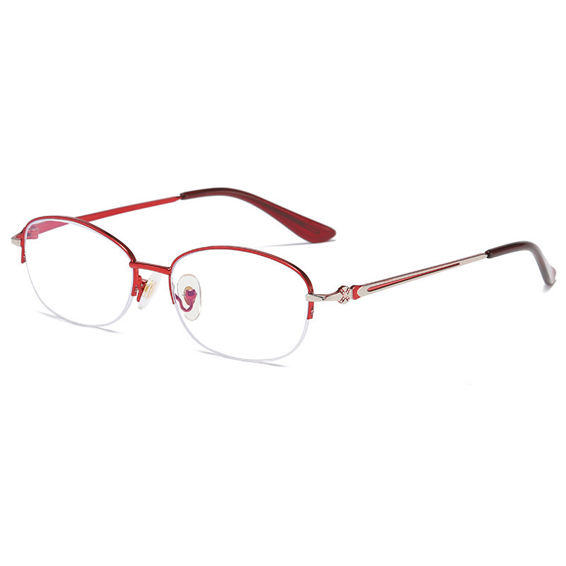 Gafas de lectura para mujer a la moda, elegantes y con estilo, anti-luz azul, protección ocular de alta definición, montura grande para personas mayores.