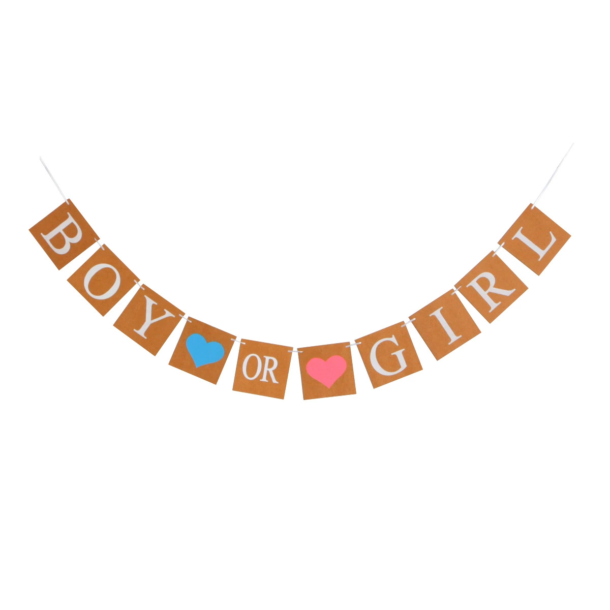 Флаг-подвеска с надписью IT'S A GIRL/BOY, флаг на день рождения и пол ребенка, декоративная выносная подвеска