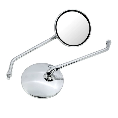 round retro large field of — Motorcycle rearview mirror