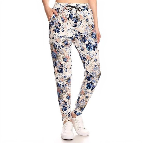 Leggings Depot Cross Border Women's Loose Jogging Sports Cuff Sweatpants with Pockets Yoga Pants Leggings Depot Cross Border Women's Loose Jogging Sports Cuff Sweatpants with Pockets Yoga Pants