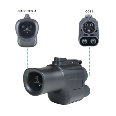 New energy electric vehicle charging pile adapter Tesla to CCS1 American standard adapter (EV şarj adapterləri) - tesla-to-ccs1