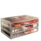 Desktop lipstick lip glaze Cosmetics makeup storage box acrylic dressing table storage rack dustproof factory direct supply
