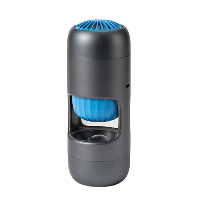 Cross-Border Hot-Selling Visual and Efficient Car Air Purifier, Smart Aluminum Alloy Home Bedroom Desktop Purifier (Hava təmizləyiciləri) - deep-space-ash