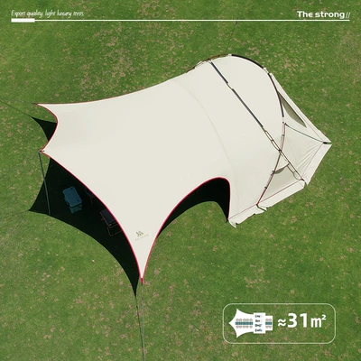 Avtomobil dam çadırları, Multifunctional One-Bedroom-One-Living-Room Exhibition Hall