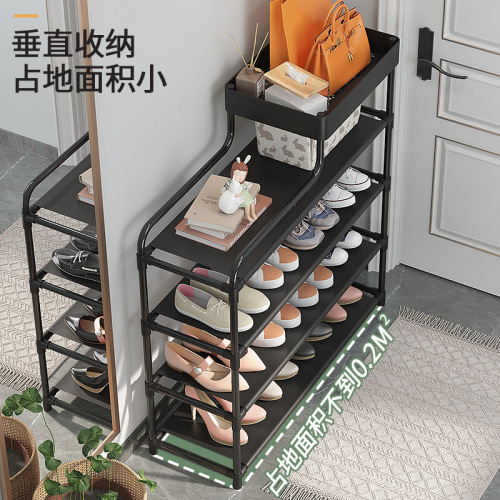 Shoe rack for home rental door simple shoe rack wholesale multi-layer dormitory storage shoe cabinet small assembled shoe rack
