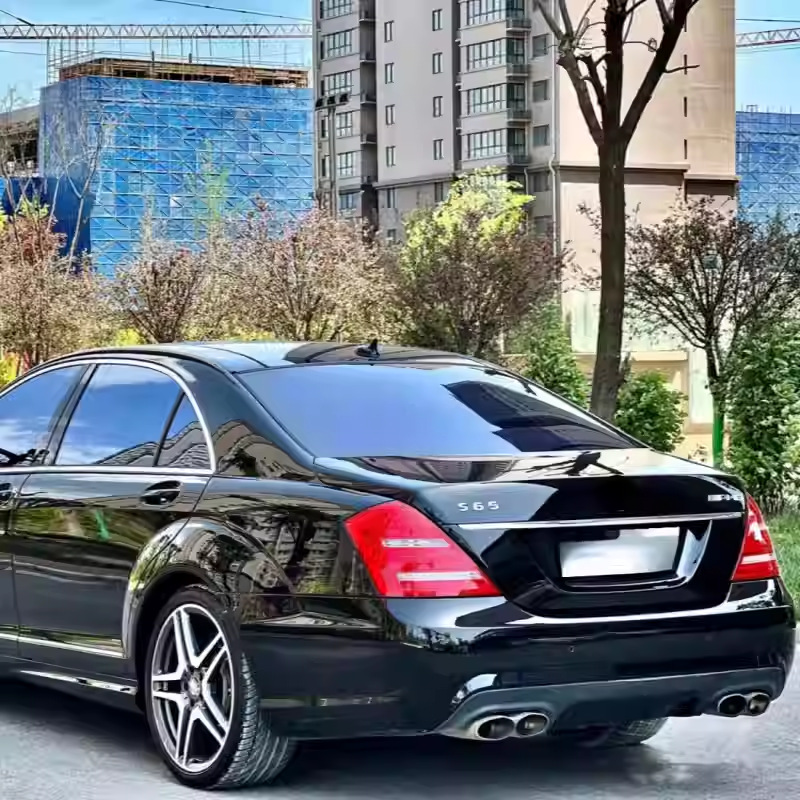 Suitable for Mercedes-Benz S-Class W221 S300S350 Modified S65Amg Sports Model Body Kit Front Bumper Rear Bumper Grille