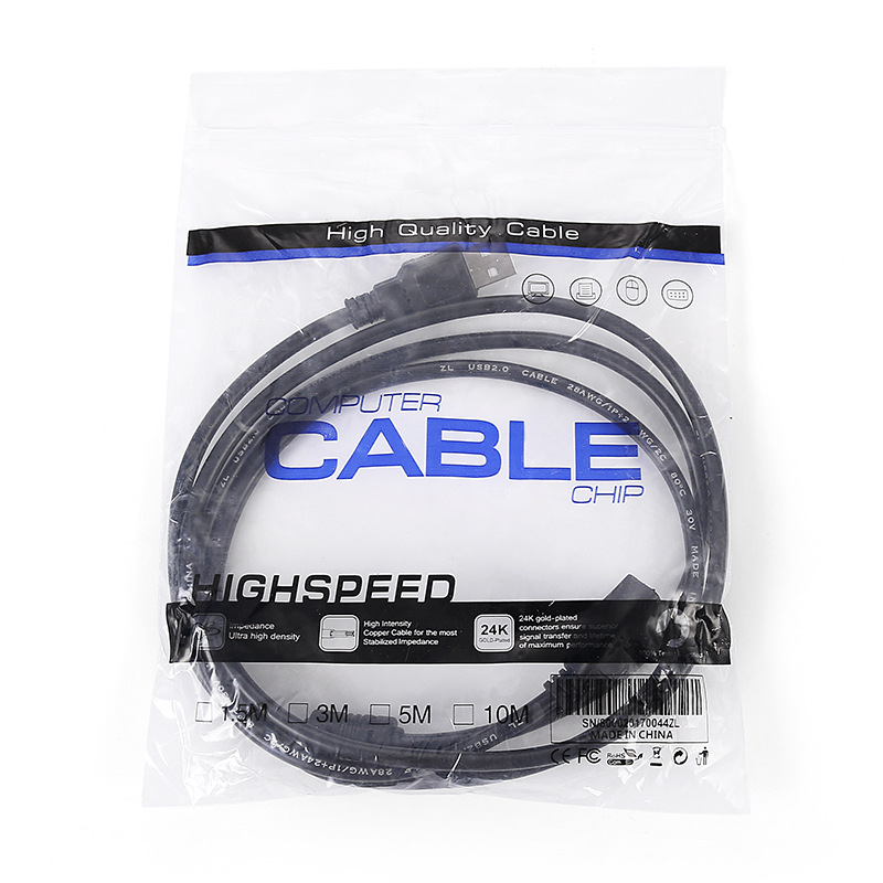 Cable de extensión USB macho a hembra AM/AF cable adaptador de núcleo de cobre USB2.0 cable de extensión de datos 1,5 m 3 M 5 M