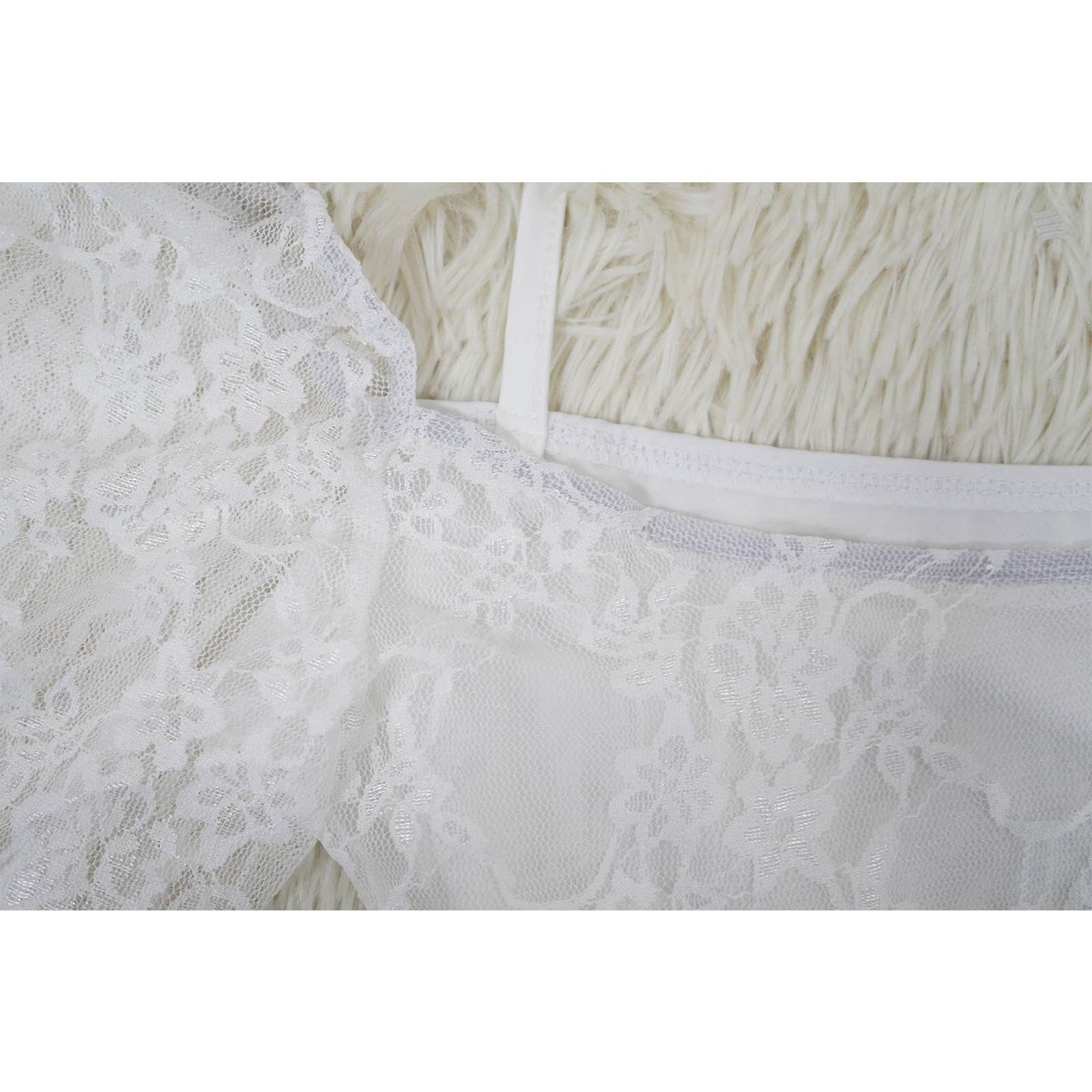 Elegant Women's Lace Splicing Evening Dress For Special Occasions_voghion.com
