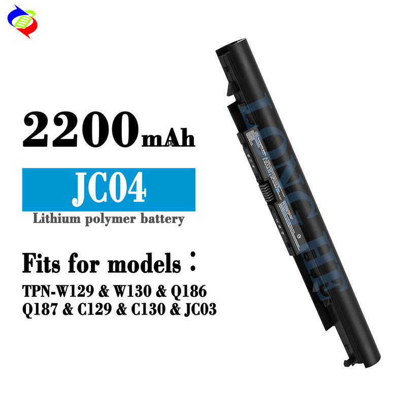 Suitable for Hp W130/Q186/Q187/C129/C130/Jc03 Notebook Battery Jc04 Factory Wholesale