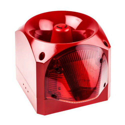 Klaxon красный голосовой сигнал тревоги PNV-0018, 110dB, 110V 230V переменного тока может быть записан