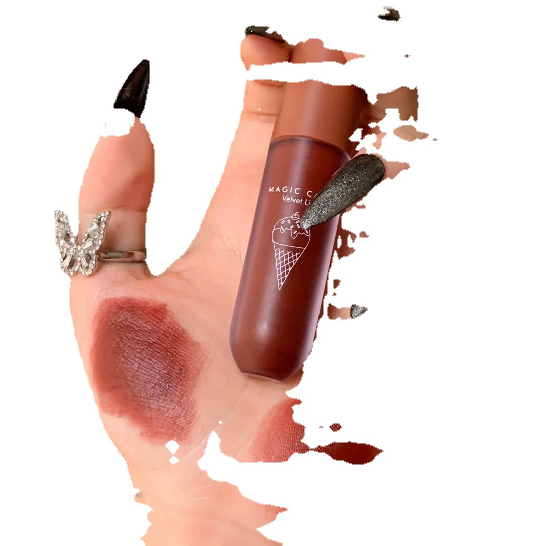 Помада (Magic Casa) Velvet Matte Primer, прозрачное затенение — Ice Cream 04 Pearl Persimmon