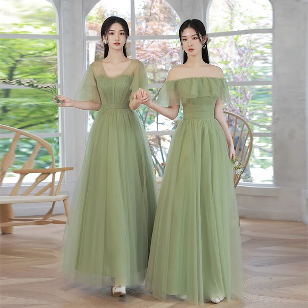 Spring bridesmaid dress