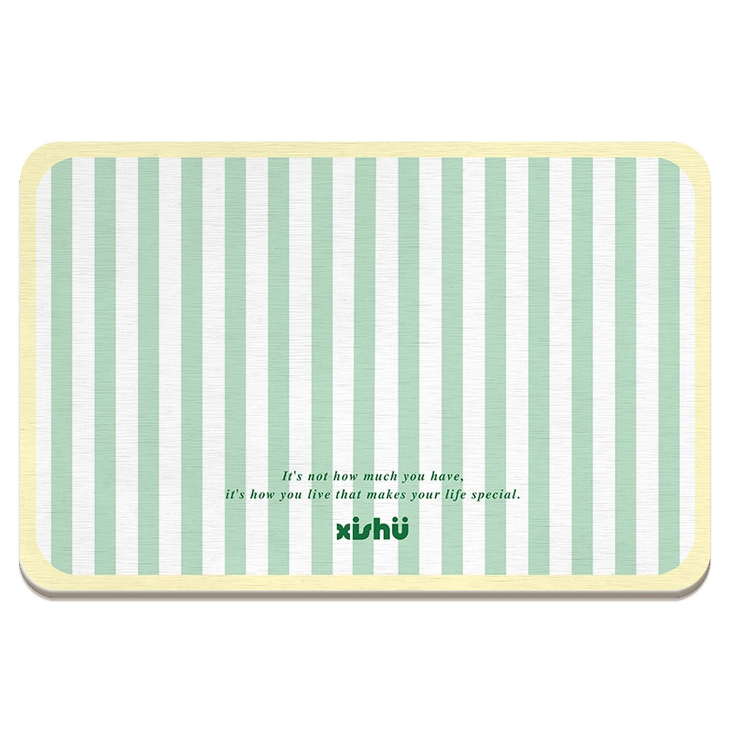 Cream viento diatomaceas almohadilla de suelo absorción de agua almohadilla de suelo de baño antideslizante almohadilla de pies de secado rápido inodoro resistente a la suciedad fácil de cuidar almohadilla de pies