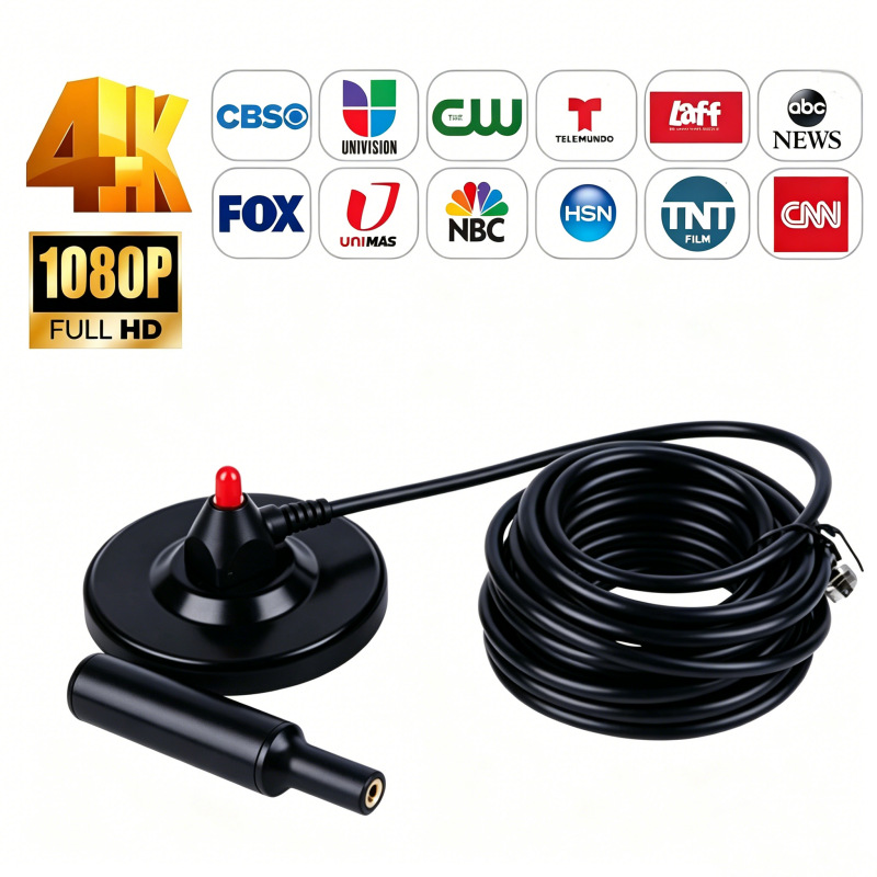 Antena de televisión 4K transfronteriza Sudamericana Antena de televisión digital HDTV de alta ganancia Antena de onda terrestre 1080P