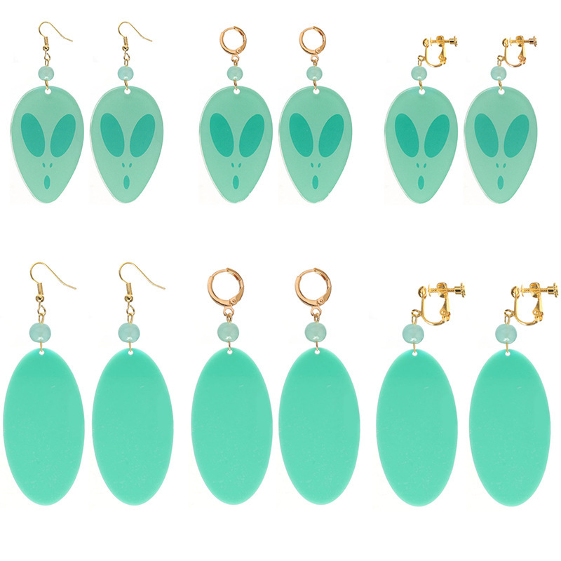 Animation Surrounding Bold Party Momo Same Earrings Ear Clips Supernatural Armed Dang Dang Ayase Peach cos Earrings Animation Surrounding Bold Party Momo Same Earrings Ear Clips Supernatural Armed Dang Dang Ayase Peach cos Earrings