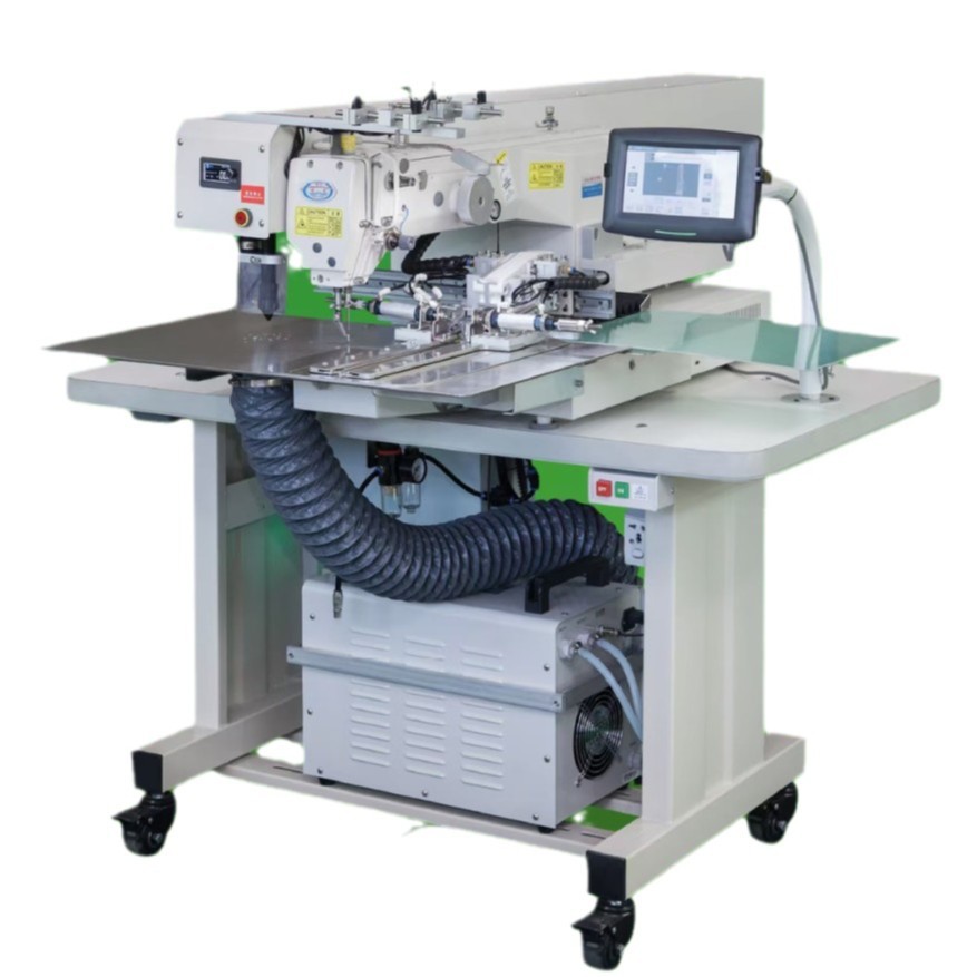 Máquina automática de apertura de bolsas de patrón láser vertical, herramienta automática de apertura de bolsas, máquina de apertura de bolsas de patrón de computadora