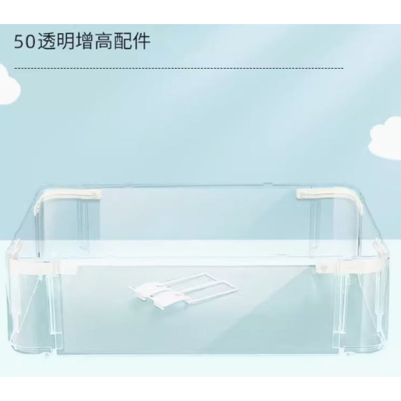 仓鼠笼 亚克力笼小双子仓鼠笼子芦丁便宜饲养箱透明笼子饲|undefined