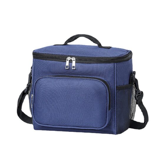 Portable Lunch Box Bag Heat Preservation Bag Lunch Bag with Rice Bag Portable Aluminum Foil Cold Preservation Bag Portable Outdoor Picnic Bag Square