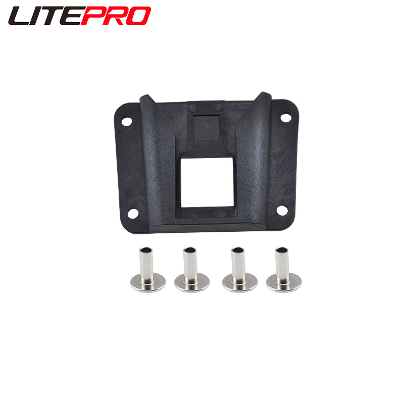 Accesorios de tela pequeña adaptador de Nariz de cerdo nariz de cerdo bolsa titular de la tarjeta hebilla bolsa de coche rack frontal titular de la tarjeta bolsa de bicicleta hebilla