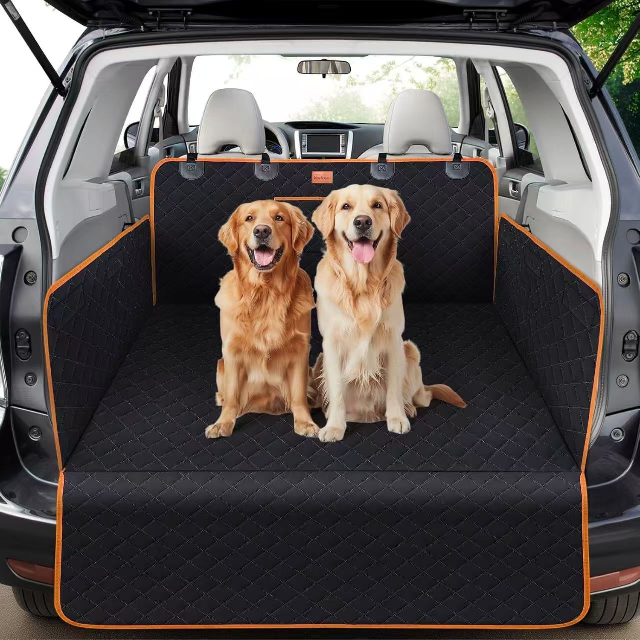Car Trunk Pet Mat, Thickened Waterproof Car Pet Bed, Anti-Dirt Car Mat for Large and Medium-Sized Dogs