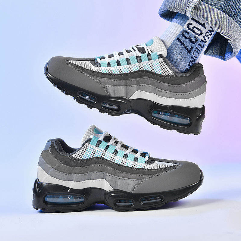 Nuevas zapatillas de deporte de moda transfronterizas, modelos de pareja, cojín de aire, zapatos de moda de todo fósforo, zapatos casuales transpirables para hombres, una generación NK95